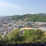 松山城の天守閣